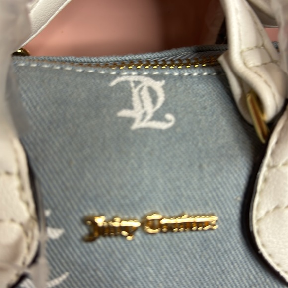 Denim logo two piece satchel set - Picture 4 of 5